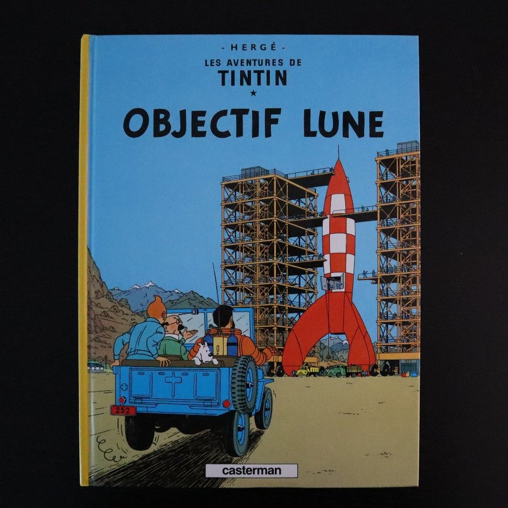 1981 Les Aventures de Tintin: Objectif Lune (French Edition)